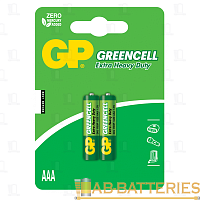 Батарейка GP GreenCell R03 AAA BL2 Heavy Duty 1.5V (2/20/240) R