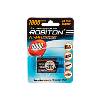 Аккумулятор ROBITON 1800MHAA-2 BL2 (2/50/200)