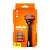 Бритва Gillette FUSION 5 лезвий 4 кассеты ENG