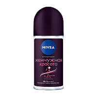 Дезодорант женский Nivea Жемчужная красота Premium роликовый 50мл (1/30)