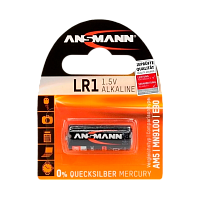 Батарейка Ansmann LR1 N BL1 Alkaline 1.5V (1/10/360) 