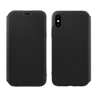 Чехол HOCO Colorful series liquid silicone case for iPhone XS Max Черный