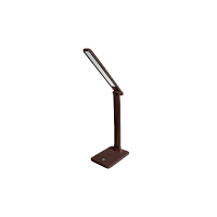 Светильник настольный Ultraflash UF-730 11W 220V на основании 3 ур.ярк.+3цв. коричневый (1/30)