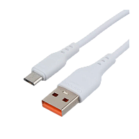 Кабель GoPower GP01M-2M USB (m)-microUSB (m) 2м 2.1A белый (1/200/800)