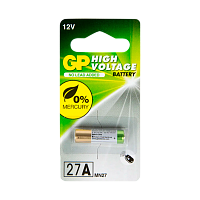 Батарейка GP LR27/A27/MN27 BL1 Alkaline 12V (1/10/600) R