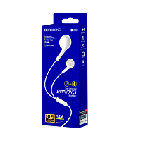 Наушники вставные Borofone BM40 с микр. белый (1/76/304)