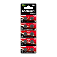 Батарейка Camelion G4/LR626/LR66/377A/177 BL10 Alkaline 1.5V (10/100/3600/151200)