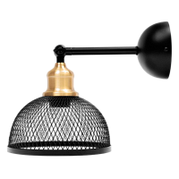 Светильник настенный Camelion WML-575 Альви 60W E27 черный (1/12)