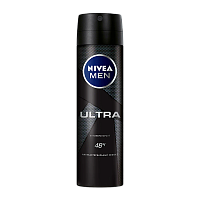 Дезодорант мужской Nivea Ultra (Deep) спрей 150мл (1/6)