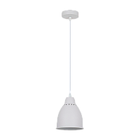 Светильник потолочный Camelion PL-430S-1 LOFT 60W 230V E27 IP20 подвес белый (1/12)