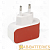 Сетевое З/У Smartbuy Color Charge Combo 1USB 2.0A с кабелем microUSB оранжевый (1/100)