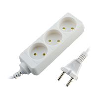 Удлинитель Старт S 3р.Б/З 10A 5.0м IP20 белый (1/20)