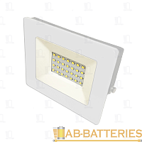 Прожектор светодиодный Ultraflash LFL-2001 20W 230V IP65 6500К холодный белый (1/30)