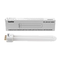 Лампа люминесцентная Camelion T12 2G7 9W 6400К U-образная (1/20/200)