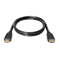 Кабель Defender HDMI-03 HDMI (m)-HDMI (m) 1м силикон ver.1.4 черный (1/20/300)