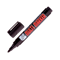 Маркер перманентный Crown Multi Marker CPM-800 3.0мм черный (1/12/720)