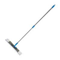 Швабра для пола Рыжий кот BRILLIANCE 120см телескопическая с насадкой из микрофибры (1/10)