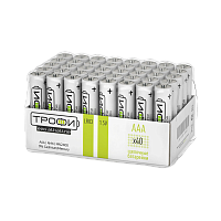Батарейка Трофи Eco LR03 AAA Б/УП Alkaline 1.5V (40/960/38400) 