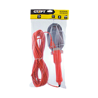 Светильник переносной Старт CLB 101-10M E27 10.0м с выключателем оранжевый (1/25)