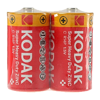 Батарейка Kodak Extra R14 C Shrink 2 Heavy Duty 1.5V (2/24/144)