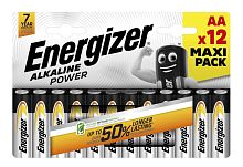 Батарейка Energizer Alkaline power LR6 AA BL12 Alkaline 1.5V (12/144) 