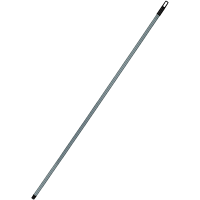 Рукоятка (черенок) для насадок (металл + пластик) 120см (1/25)