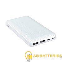 Внешний аккумулятор HOCO J48 10000mAh 2.0A 2USB/Type-C белый (1/38)