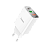 Сетевое З/У Borofone BA79A 3USB/Type-C 3.0A 20W QC3.0 белый (1/35/140)