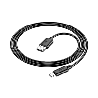 Кабель HOCO X88 USB (m)-Type-C (m) 1м 3.0A ПВХ черный (1/420)