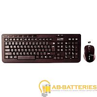 Набор клавиатура+мышь беспроводной L-PRO 15318 мультимед. черный (1/20)