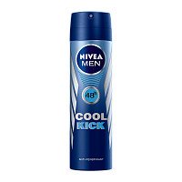Дезодорант мужской Nivea Экстремальная свежесть (COOL KICK) спрей 150мл ENG (1/6) 