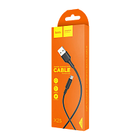 Кабель HOCO X25 USB (m)-microUSB (m) 1м 2.0A ПВХ черный (1/30/300)