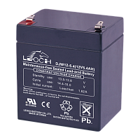 Аккумулятор свинцово-кислотный LEOCH DJW12-5.4 F2 12V 5.4Ah 