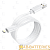 Кабель Borofone BX55 USB (m)-Lightning (m) 1.0м 2.4A силикон белый (1/360)