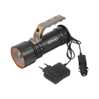 Фонарь универсальный Облик 8222 10W 1LED от аккумулятора серебряный