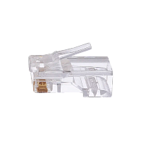 Коннектор GoPower RJ-45 (m) кат.5е (цена за упаковку) 100шт. в пакете (1/25)