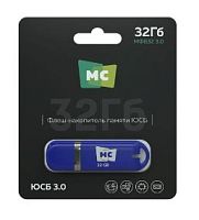 Флеш-накопитель MORE CHOICE МФБ32 3.0 32GB USB3.0 пластик синий