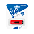 Флеш-накопитель Smartbuy Stream 128GB USB3.0 пластик красный