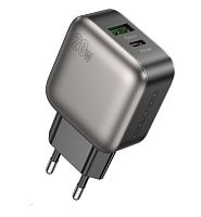 Сетевое З/У Borofone BAS54A 1USB+1Type-C 3.0A 20W PD,QC черный (1/72/288)