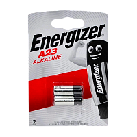 Батарейка Energizer LR23/V23GA/A23/MN21 BL2 Alkaline 12V (2/20/200) 