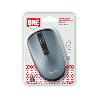 Мышь беспроводная Smartbuy 345AG ONE классическая USB серый (1/40) 