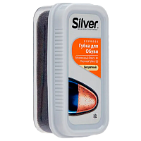 Губка для обуви Silver Стандарт с силиконовым маслом бесцветный (1/6/12)