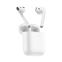 Наушники вставные HOCO DES03 bluetooth 5.1 с микр. белый 