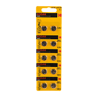 Батарейка Kodak G10/LR1130/LR54/389A/189 BL10 Alkaline 1.5V (10/100/1000)