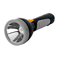 Фонарь туристический Космос 7005 5W 7LED от аккумулятора прямая подзарядка серый (1/30/60)