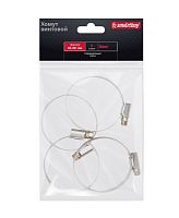 Хомут Smartbuy Винт нержавеющая сталь 40-60мм 4шт.