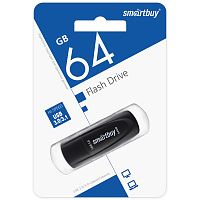 Флеш-накопитель Smartbuy Scout 64GB USB3.0 пластик черный