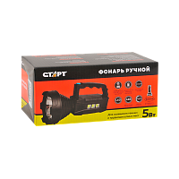 Фонарь прожектор Старт LHE 515-B1 5W от аккумулятора 4 режима черный (1/40)