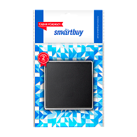 Выключатель Smartbuy "Сириус" 1-клав.10A черный