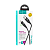 Кабель HOCO U93 USB (m)-Lightning (m) 1.2м 2.4A нейлон черный (1/22/220)